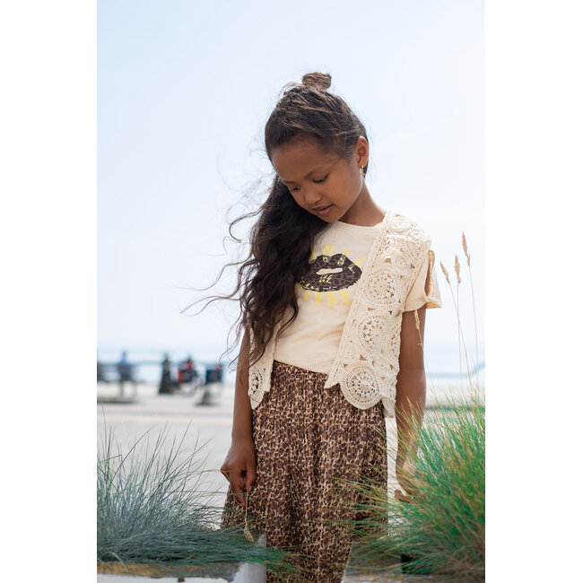 Like Flo - Shirt Embroidery Elodie - Cream