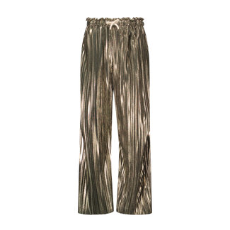 Like Flo Like Flo - Metallic Plissé Pants Fenna - Army