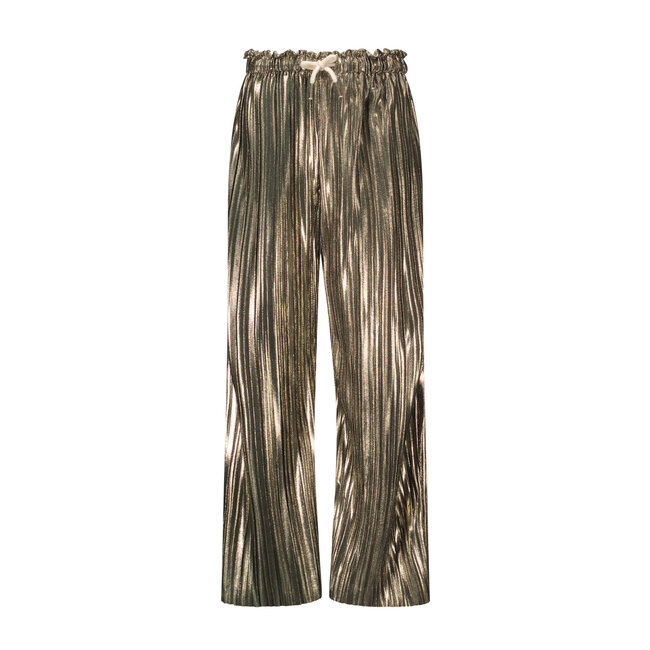 Like Flo - Metallic Plissé Pants Fenna - Army