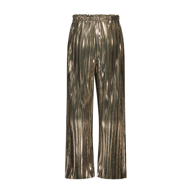 Like Flo - Metallic Plissé Pants Fenna - Army