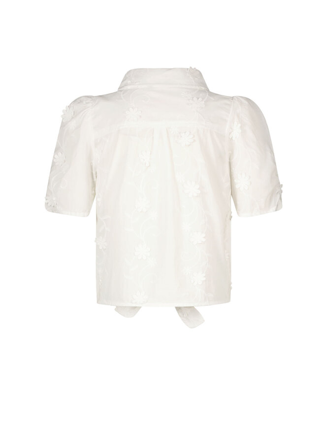 Like Flo - Flower Blouse Cindy - Off White