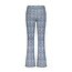 Like Flo - Jacquard Jersey Flared Pants Floor - Ikat