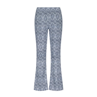 Like Flo Like Flo - Jacquard Jersey Flared Pants Floor - Ikat