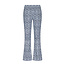 Like Flo - Jacquard Jersey Flared Pants Floor - Ikat
