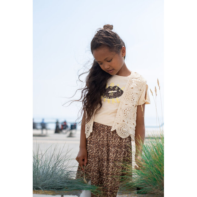 Like Flo - Knitted Crochet Gilet Diana - Kit