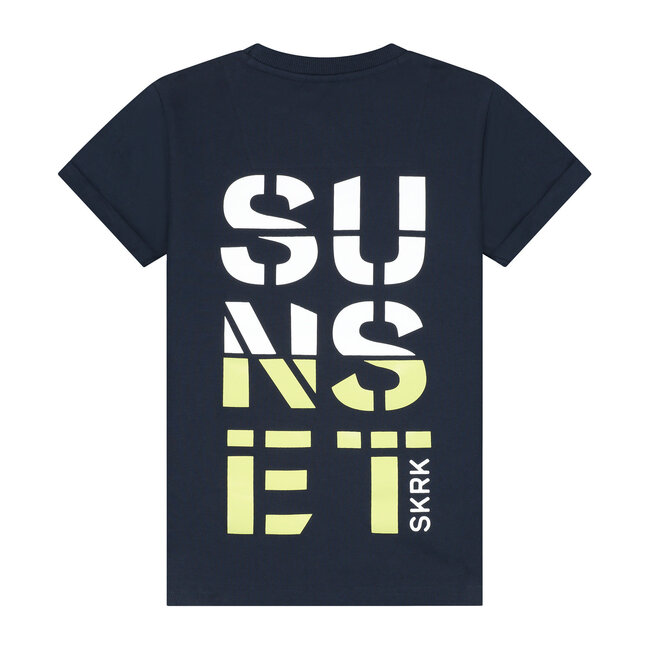 Skurk - T-shirt Tanti - Navy