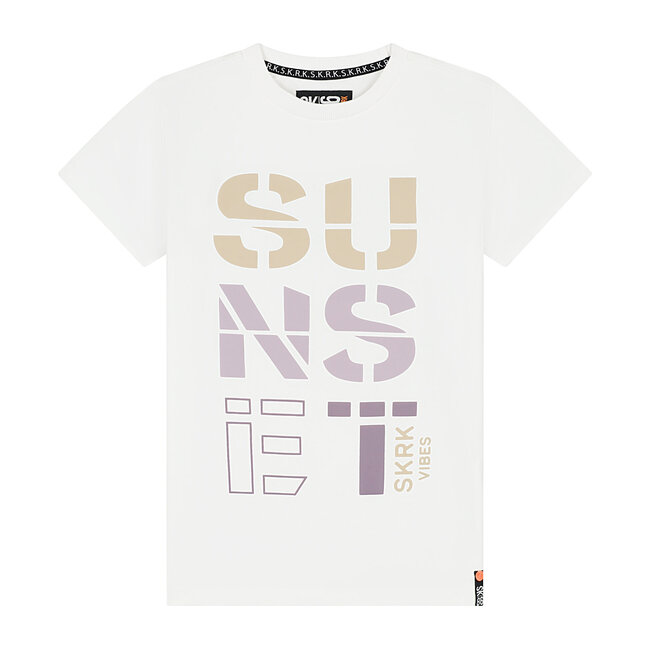 Skurk - T-shirt Ticco - White