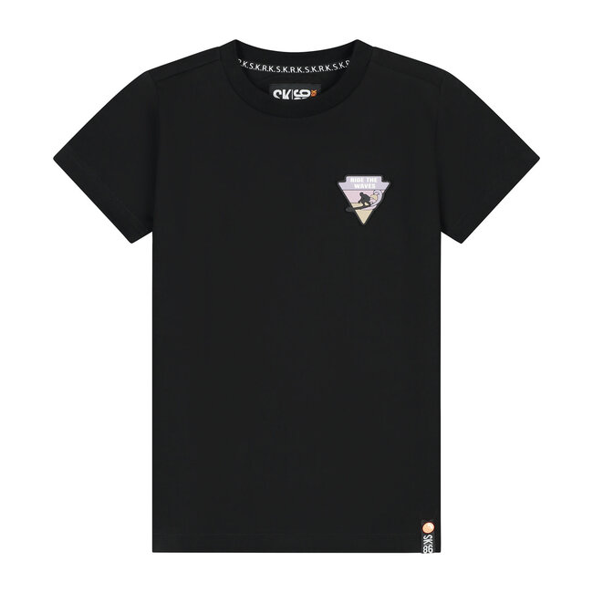 Skurk - T-shirt Tieb - Black