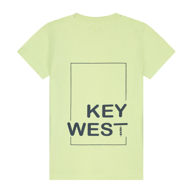 Skurk - T-shirt Tije - Lime