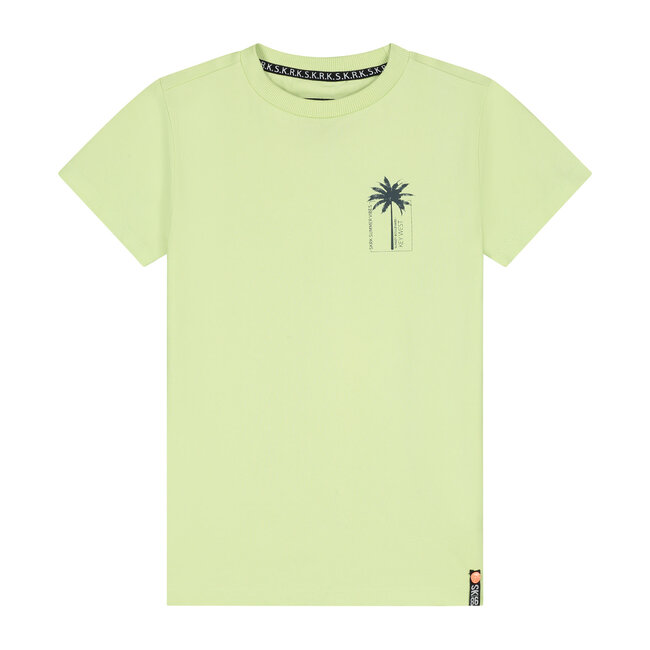 Skurk - T-shirt Tije - Lime