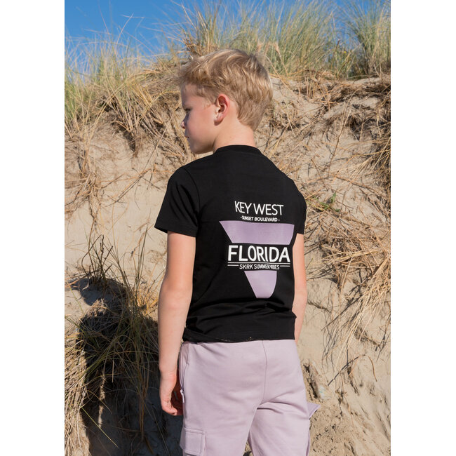 Skurk - T-shirt Tieb - Black