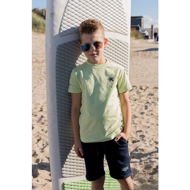 Skurk - T-shirt Tije - Lime