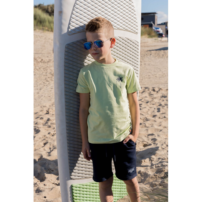 Skurk - T-shirt Tije - Lime