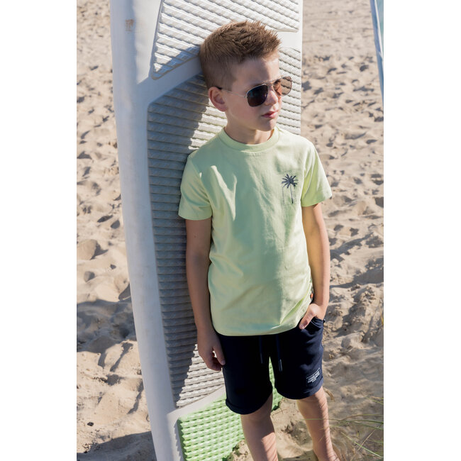 Skurk - T-shirt Tije - Lime