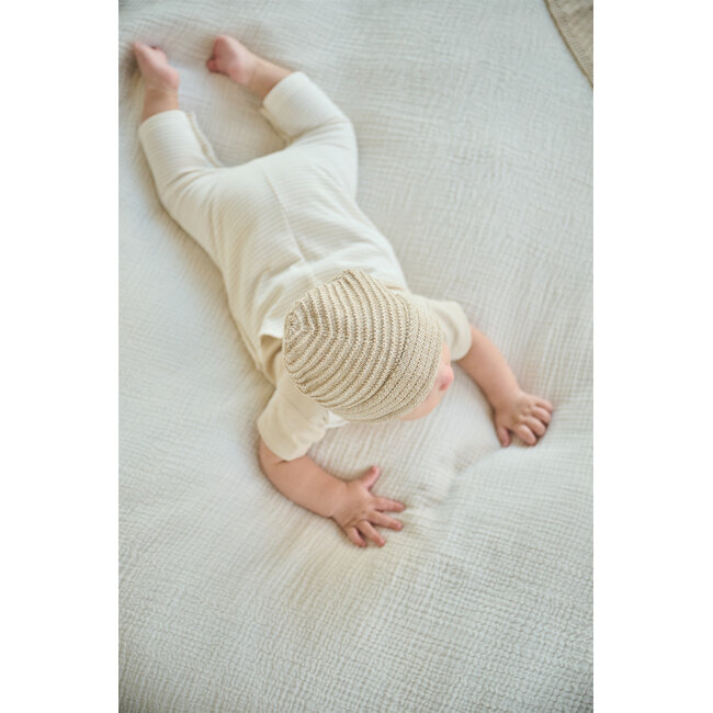 Petite Maison - Double Jersey Dungaree Silas - AOP Stripe