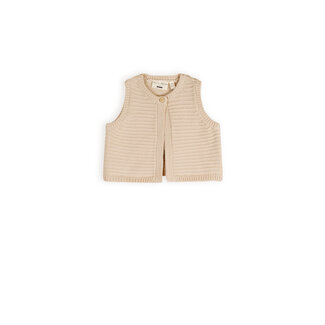 Petite Maison Petite Maison - Knitted Gilette Kata - Oatmeal