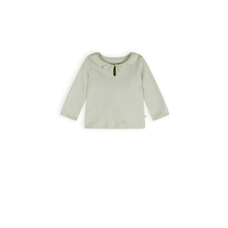 Petite Maison Petite Maison - Longsleeve Ruffle Kaya - Sea Foam