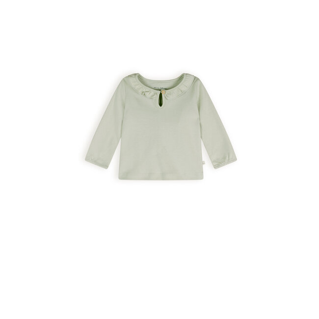 Petite Maison - Longsleeve Ruffle Kaya - Sea Foam