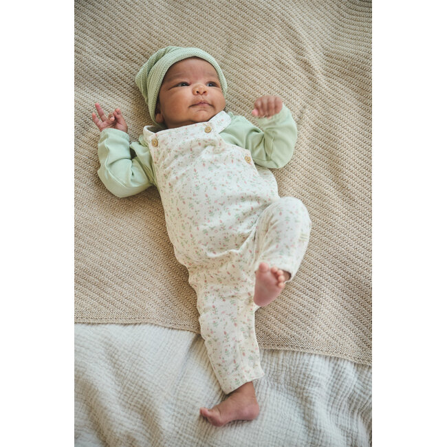 Petite Maison - Double Jersey Dungaree Silas - AOP Flower