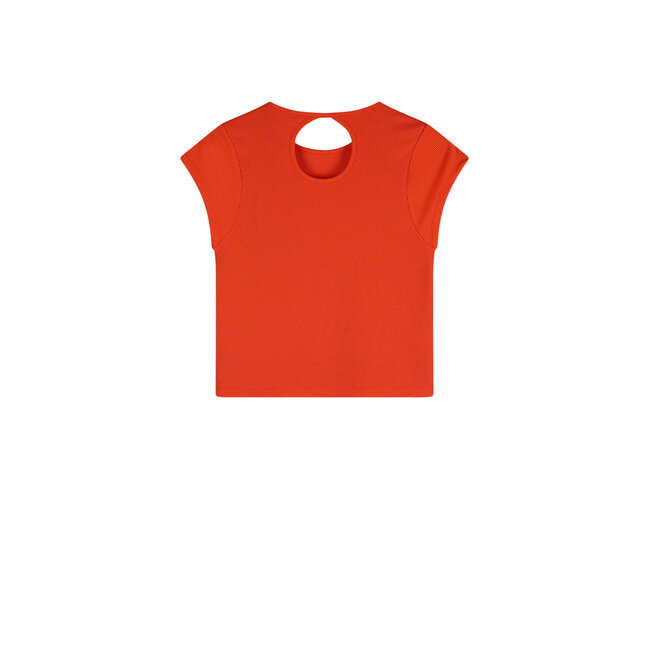NoBell' - Rib Jersey Tanktop Kit - Orange Coral