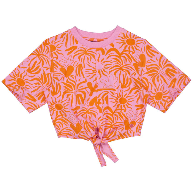 Quapi - Shirt Zem - AOP Pink Blush Flower