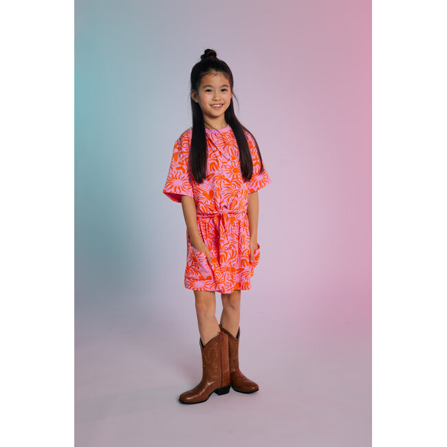 Quapi - Shirt Zem - AOP Pink Blush Flower