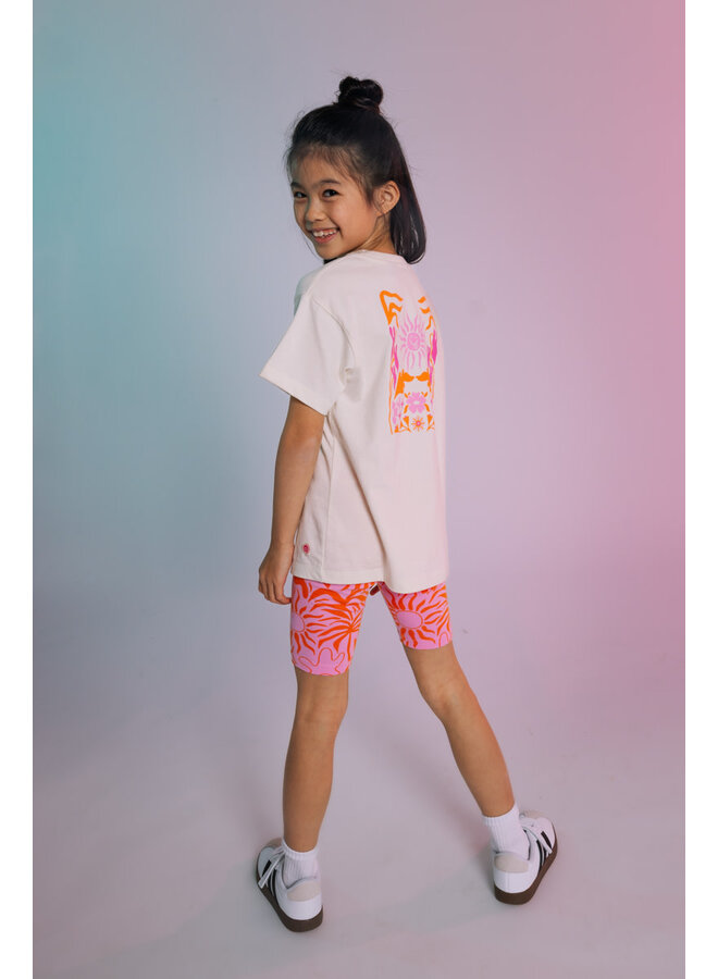 Quapi - Broek Zorra - AOP Pink Blush Flower