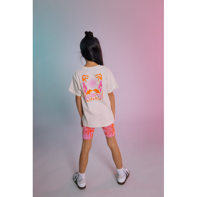 Quapi - Broek Zorra - AOP Pink Blush Flower