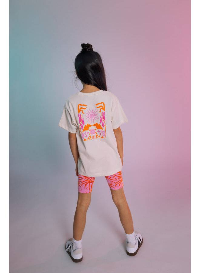 Quapi - Broek Zorra - AOP Pink Blush Flower