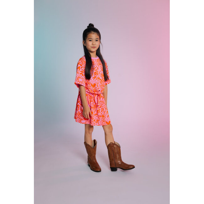 Quapi - Shirt Zem - AOP Pink Blush Flower