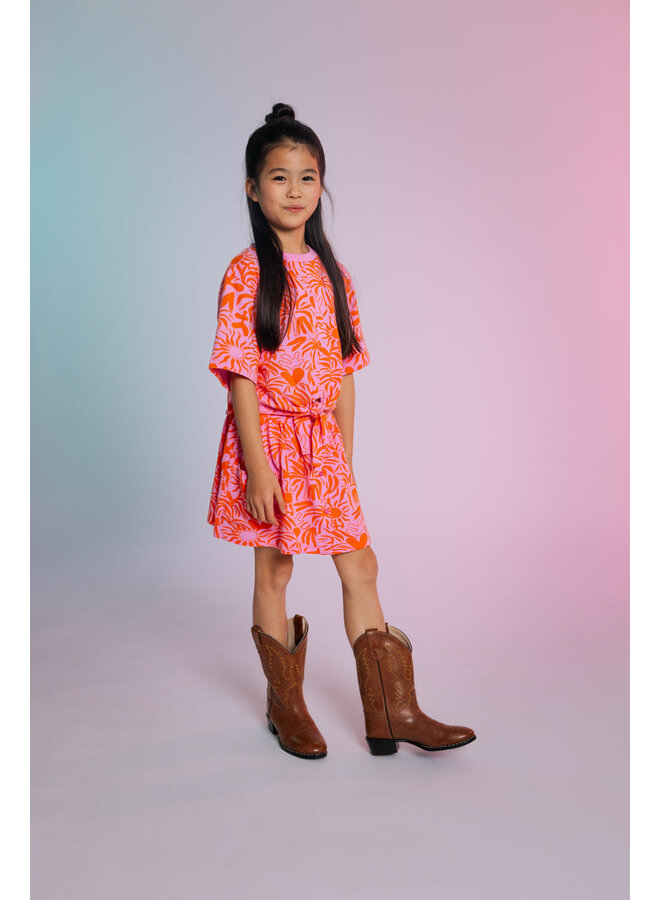 Quapi - Shirt Zem - AOP Pink Blush Flower