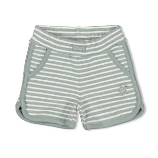 Feetje Feetje - Short Streep Zeegroen - Turtelly Cool