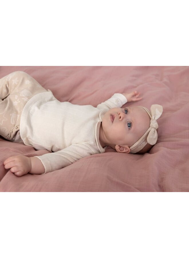 Feetje - Longsleeve Pointelle Rib Offwhite - Starfish Wishes