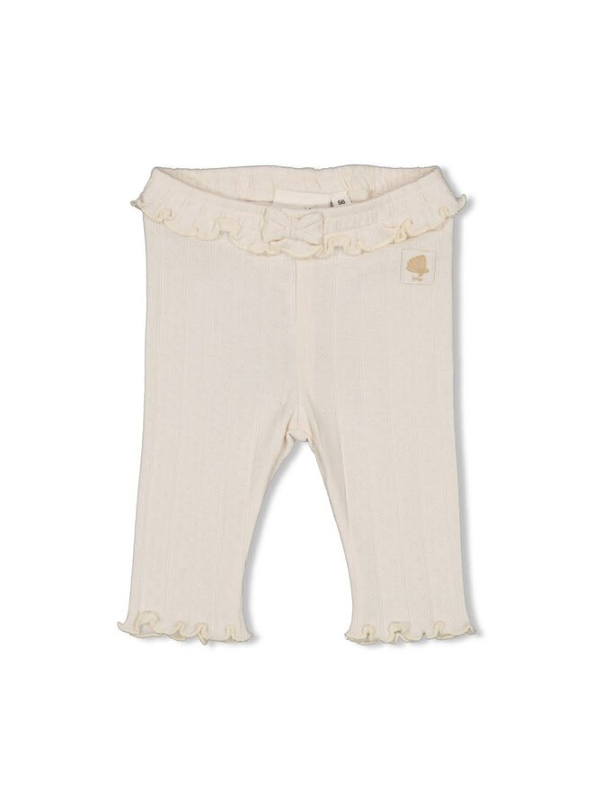 Feetje - Legging Pointelle Rib Offwhite - Starfish Wishes