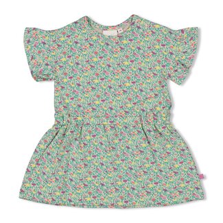 Feetje Feetje - Jurk AOP Groen - Picknick Perfect