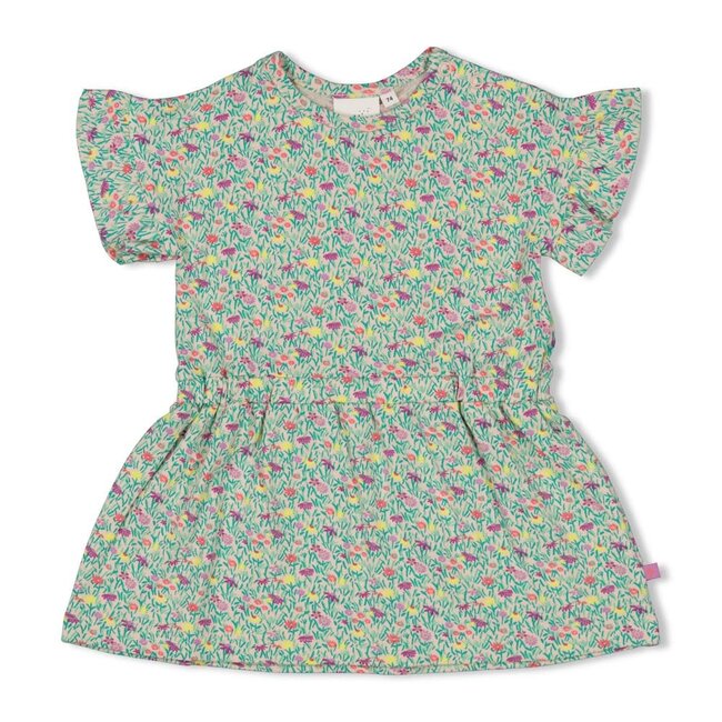 Feetje - Jurk AOP Groen - Picknick Perfect