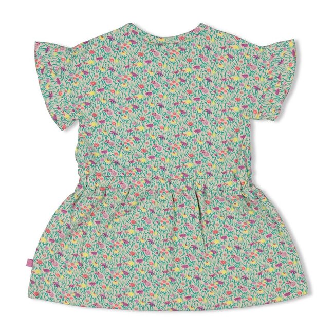 Feetje - Jurk AOP Groen - Picknick Perfect