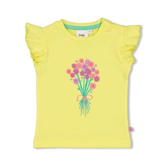 Feetje Feetje - T-shirt Geel - Picknick Perfect