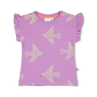 Feetje Feetje - T-shirt AOP Lila - Picknick Perfect