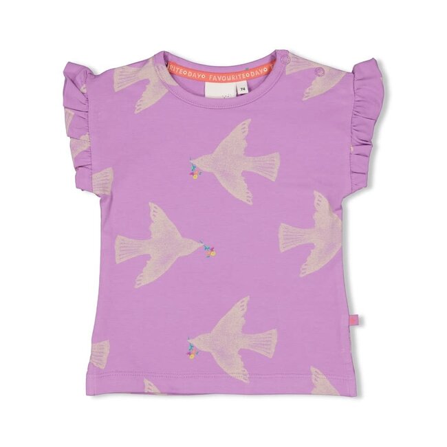 Feetje - T-shirt AOP Lila - Picknick Perfect