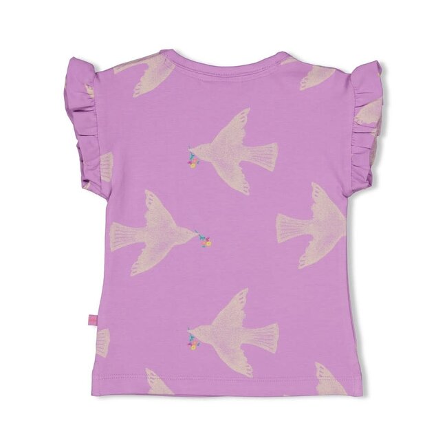 Feetje - T-shirt AOP Lila - Picknick Perfect