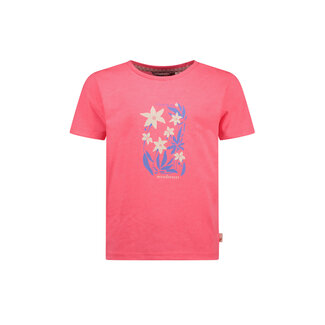 Moodstreet Moodstreet - Flower Shirt Sisley - Diva Pink