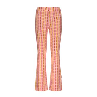 B.Nosy B.Nosy - Flared Printed Pants Pepper - Meshmerized AO