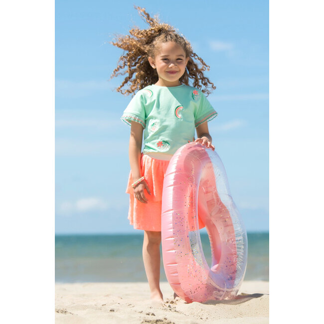 B.Nosy - Flower Skirt Romy - Neon Blush