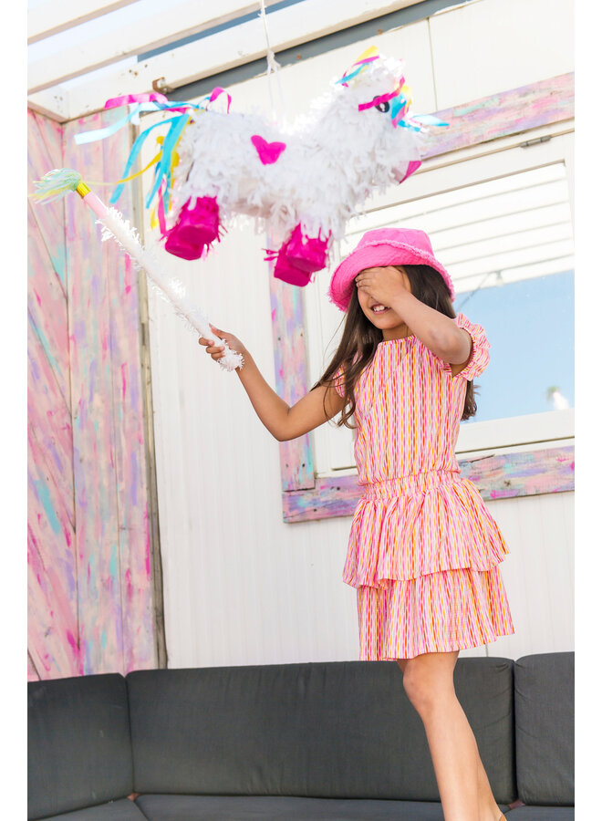 B.Nosy - Printed Dress Delphi - Meshmerized AO