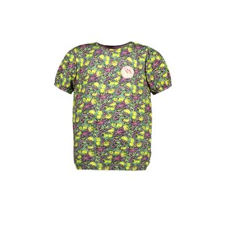 B.Nosy B.Nosy - Printed Top Tilda - Lemon AO