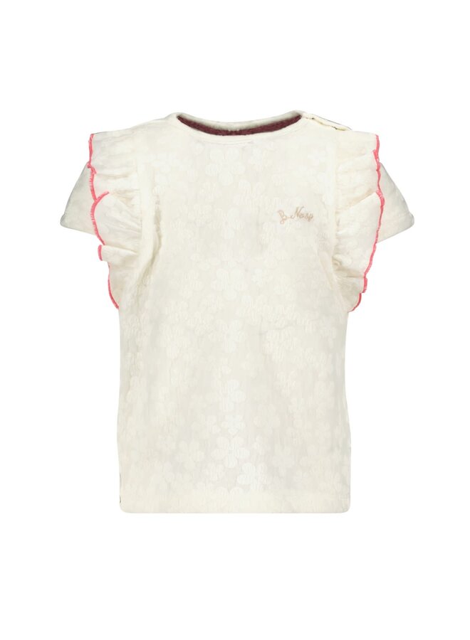 B.Nosy - Fower Top With Ruffles Blake - Cotton