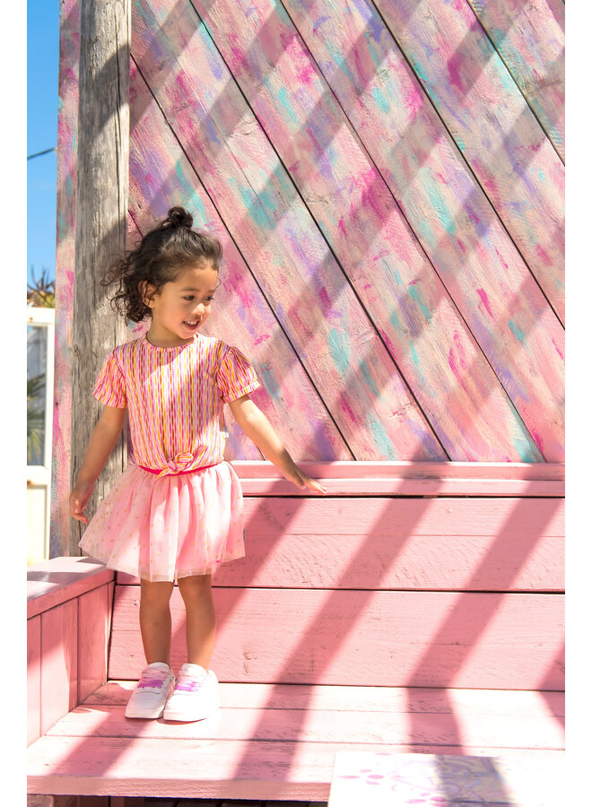 B.Nosy - Blouse With Knot Bobbie - Meshmerized AO