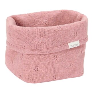 Little Dutch Little Dutch - Gebreide Opbergmand Klein - Pure Pink Blush