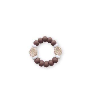Chewies&more Chewies&more - Chewie Bijtring Cool Leaf - Brown